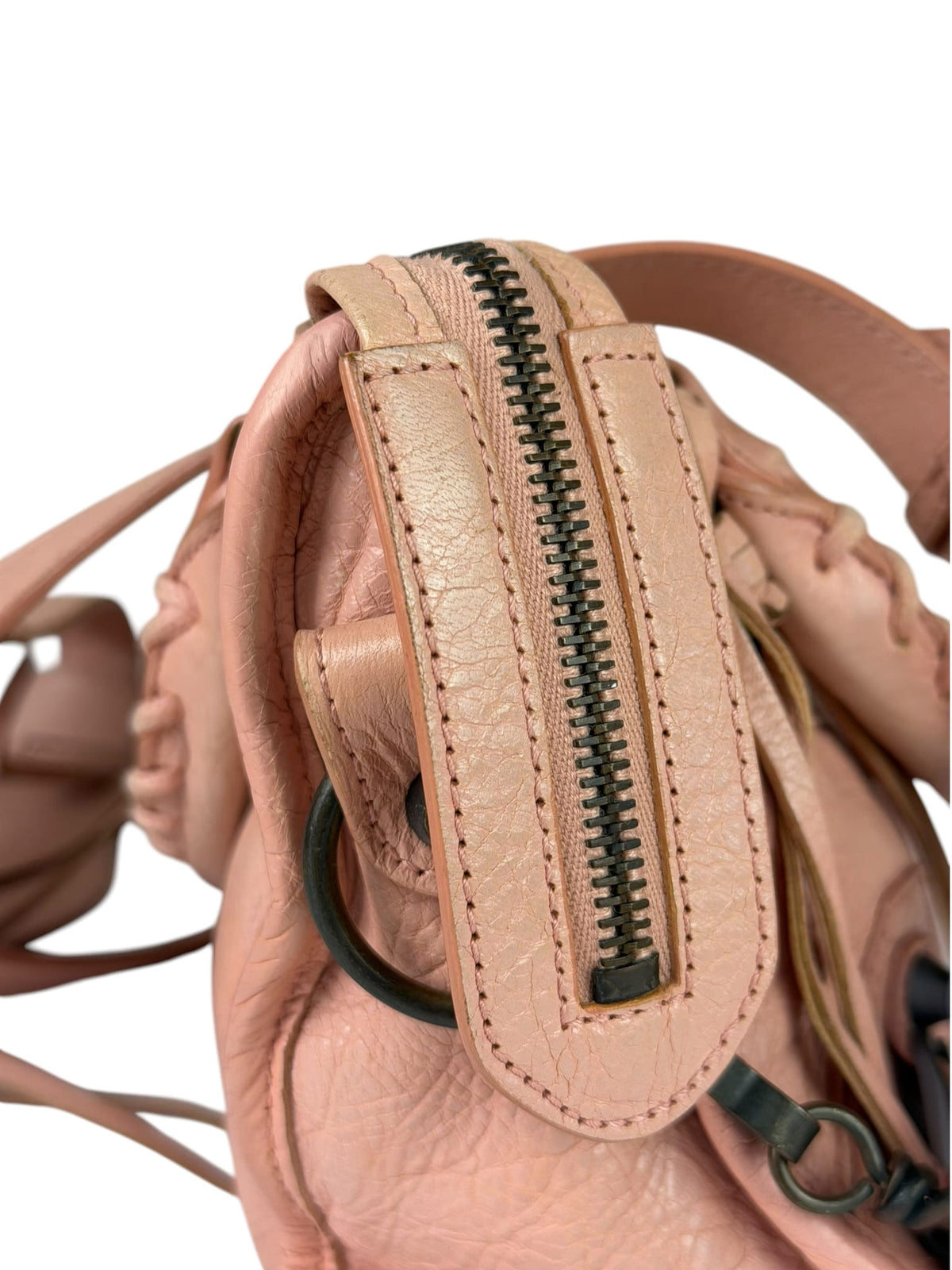 Balenciaga Rose Peach Le City Two-Way Bag