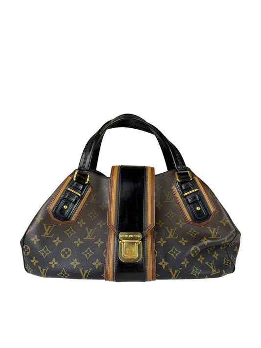 Louis Vuitton Limited Edition Brown/Black  Monogram Mirage Griet Handbag