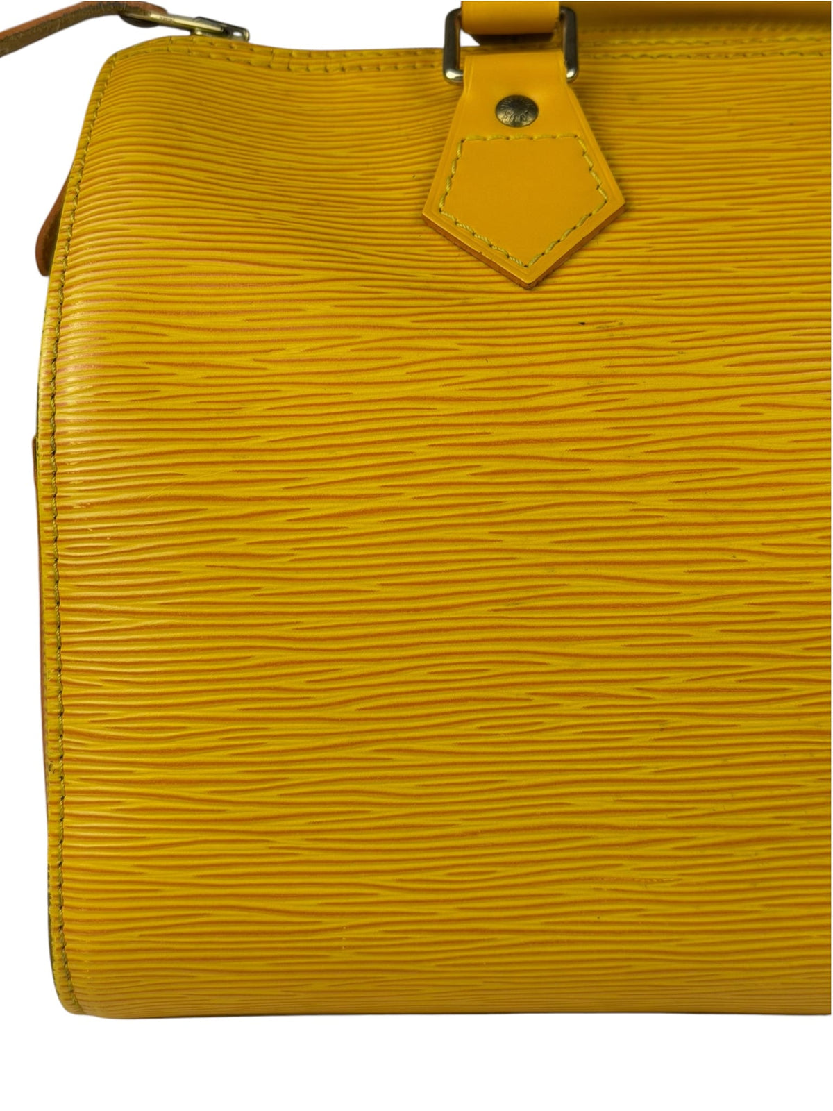 Louis Vuitton Yellow Epi Leather Speedy 25