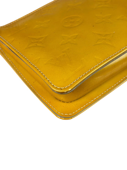 Louis Vuitton Yellow Vernis Lexington Pochette