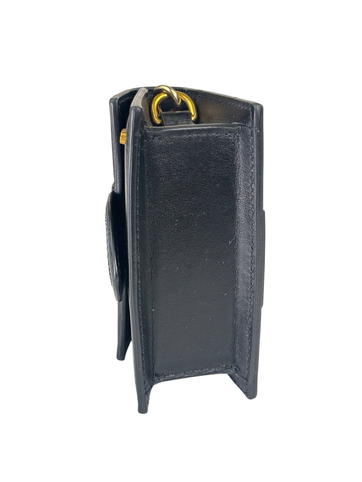 Jacquemus Black Leather Nano Le Petit Bambino Two-Way Bag Replacement Chain