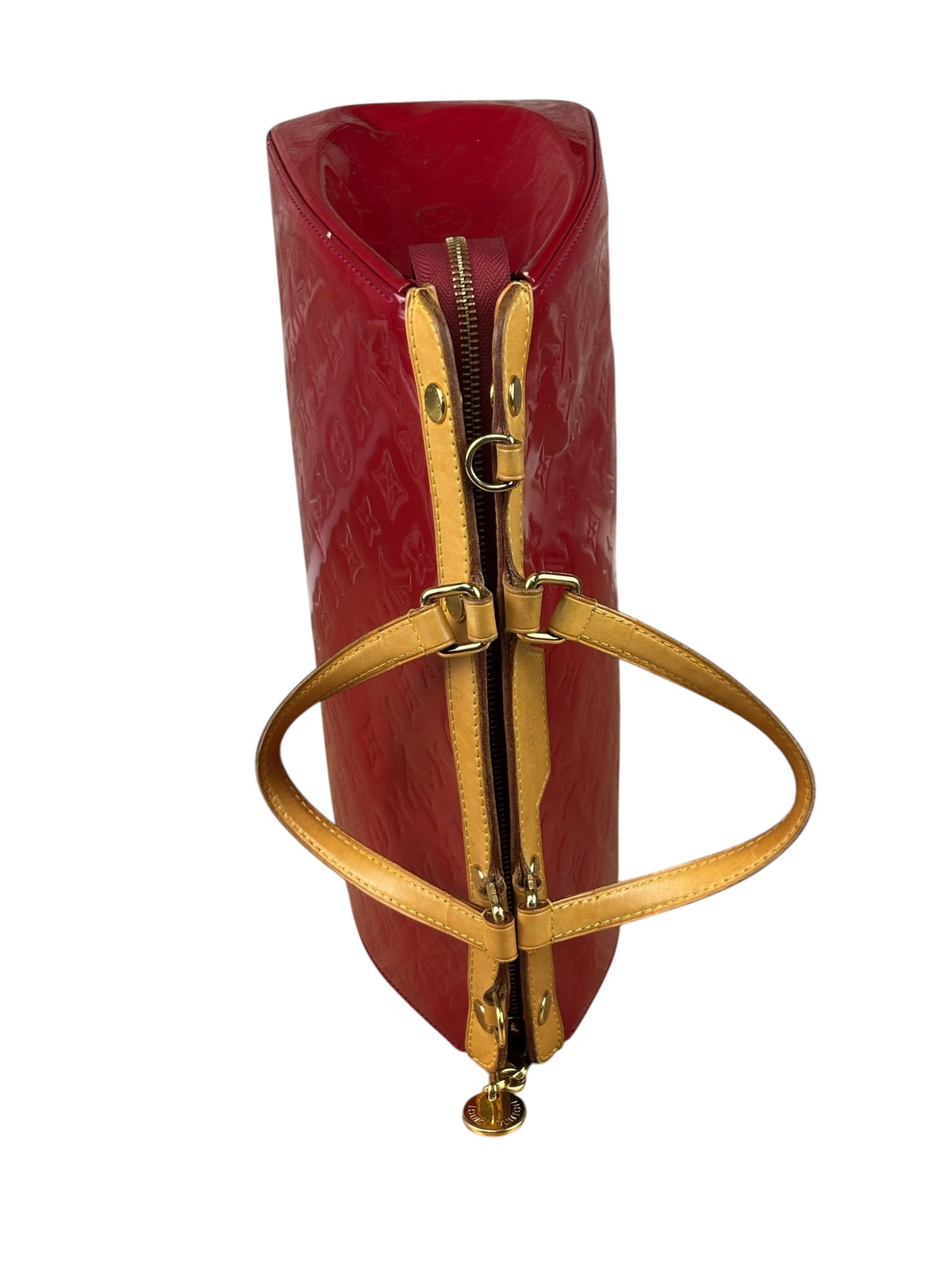 Louis Vuitton Red Vernis Brea Two-Way Bag PM