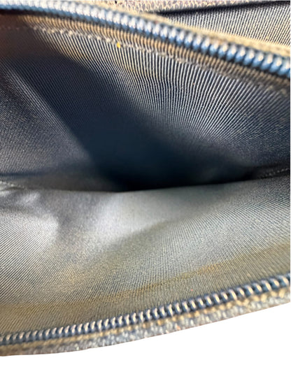 Chanel Peal Blue Caviar Quilted Leather Iridescent Wallet On Chain 2019