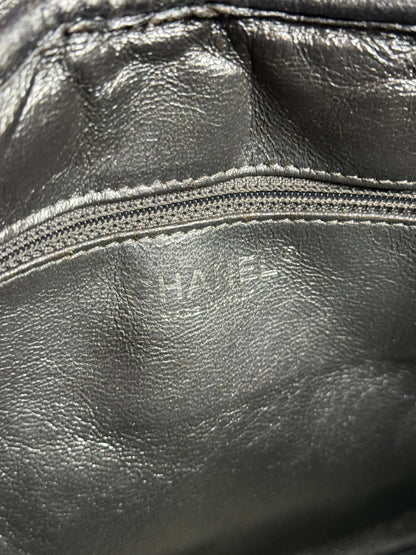 Chanel Metallic Silver Quilted Calfskin Reissue Camera Bag 2008