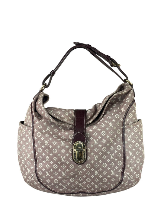 Louis Vuitton Brown Leather Trim Monogram Idylle Romance