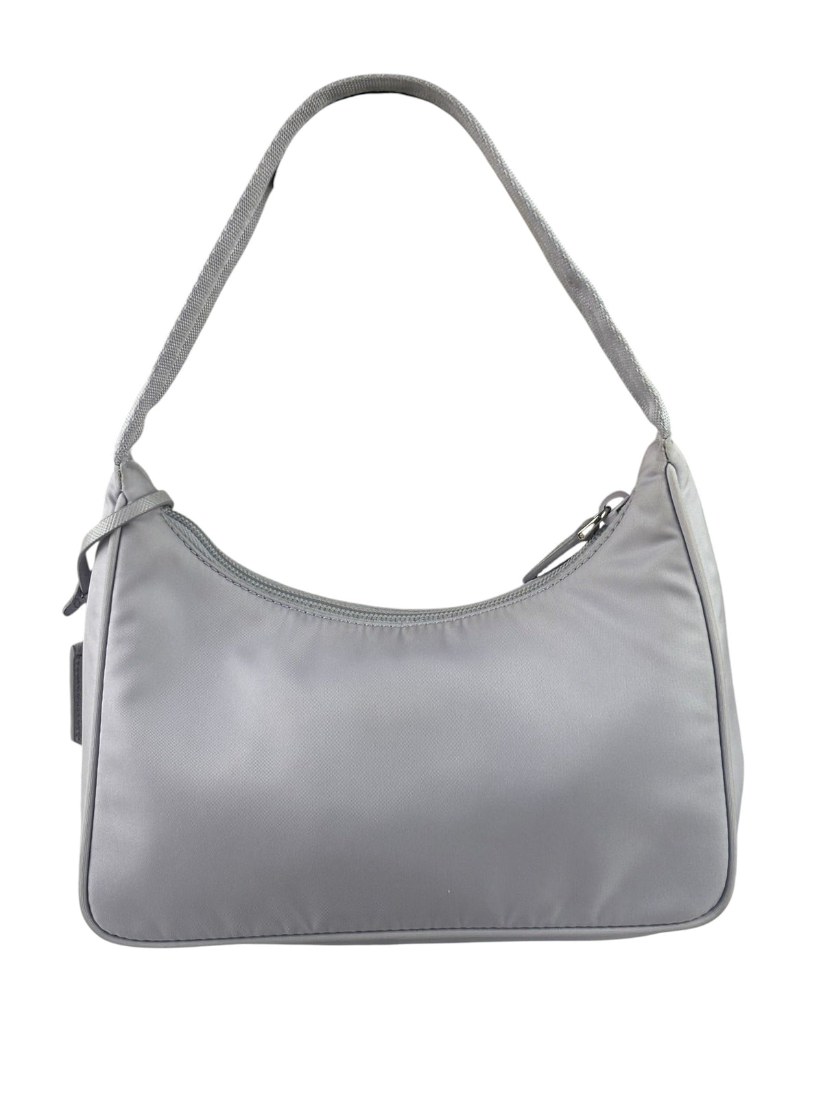 Prada Patel Purple Tessuto Nylon/Leather Trim Re-Edition Pochette 2000