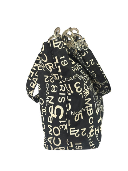 Chanel Black 31 Rue Cambon By Sea Line Tote 2002