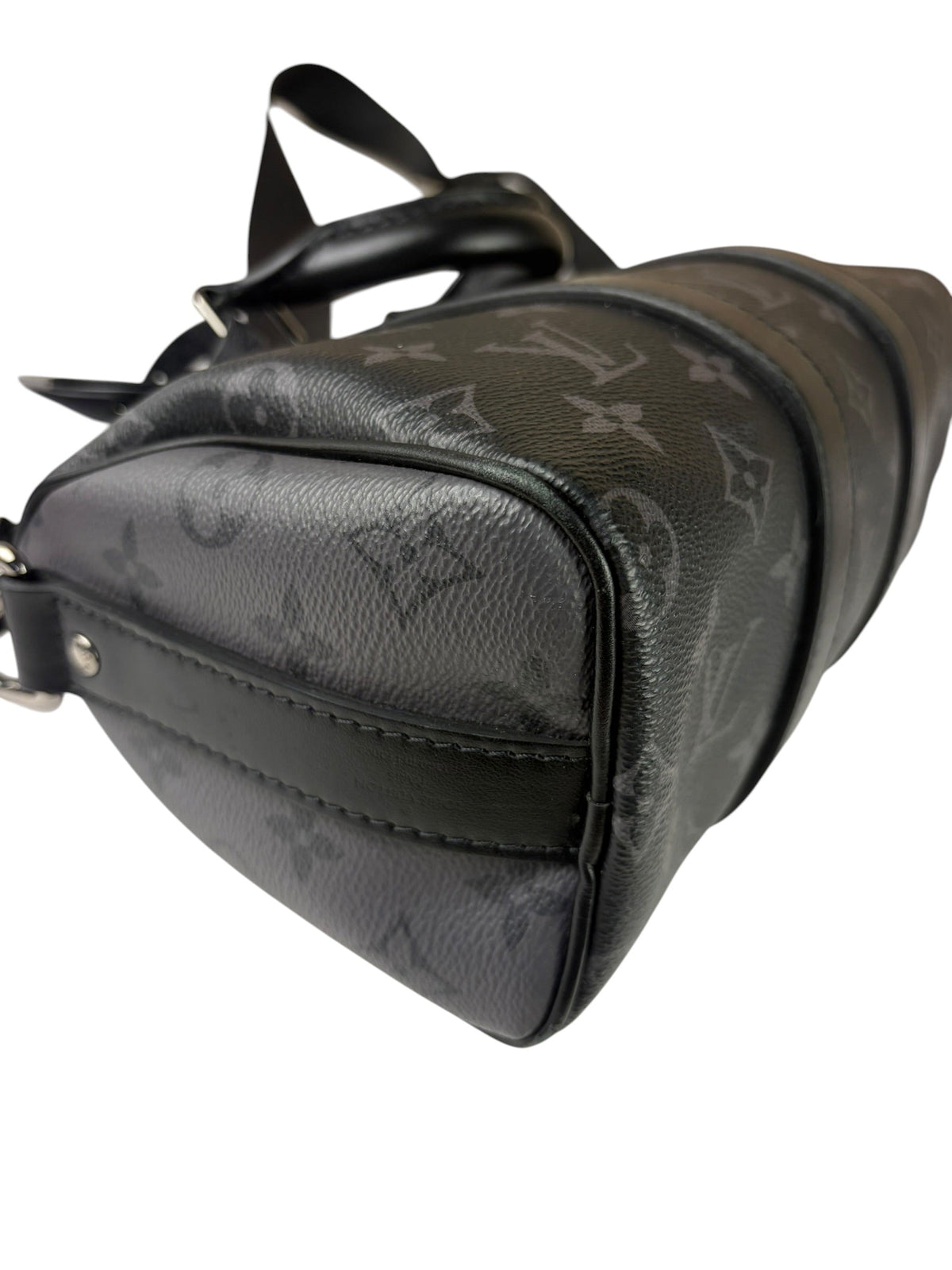 Louis Vuitton Grey Monogram Keepall Bandoulière 25