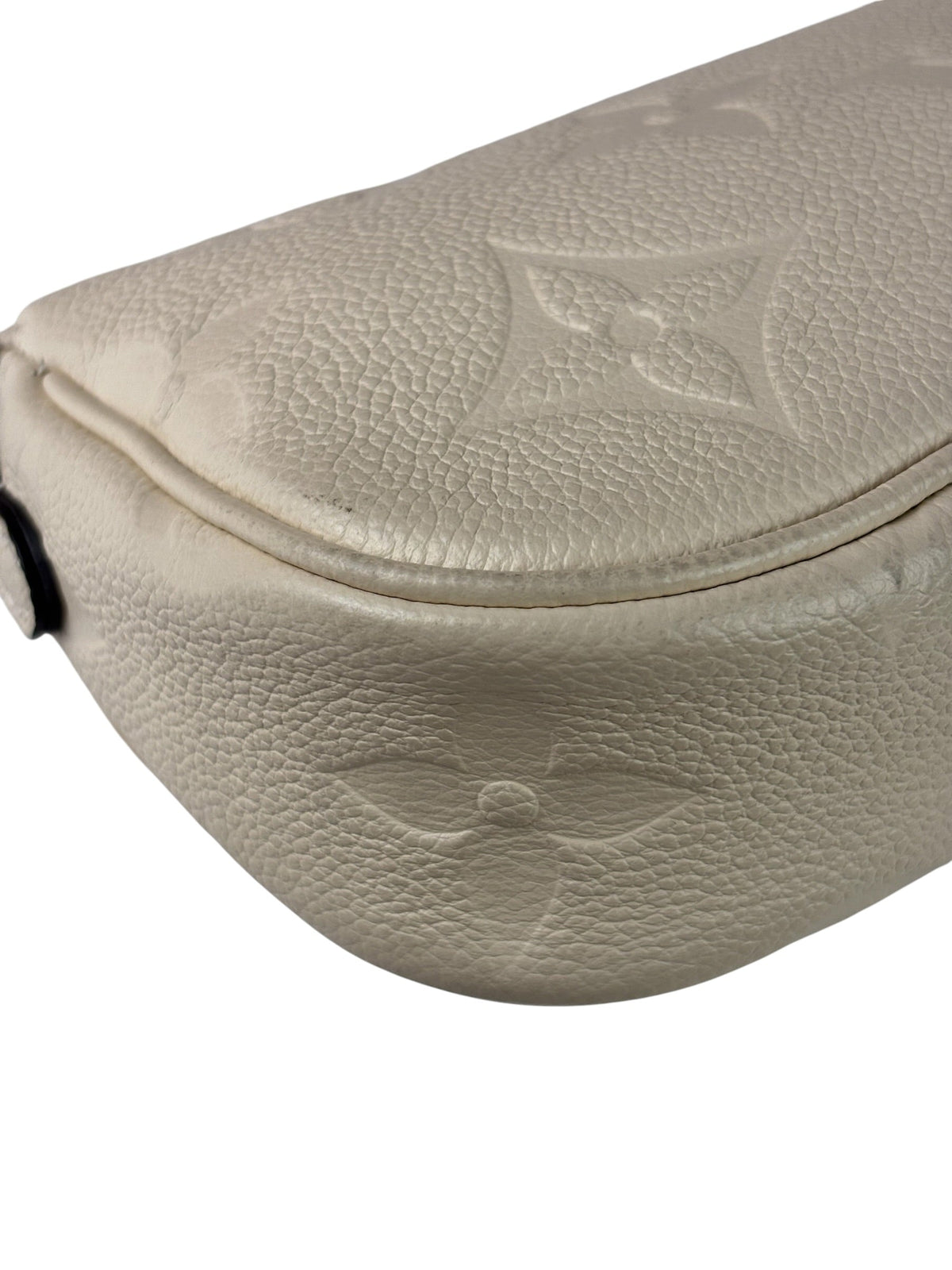 Louis Vuitton Ivory Empreinte Monogram Leather Chain Ivy Pochette