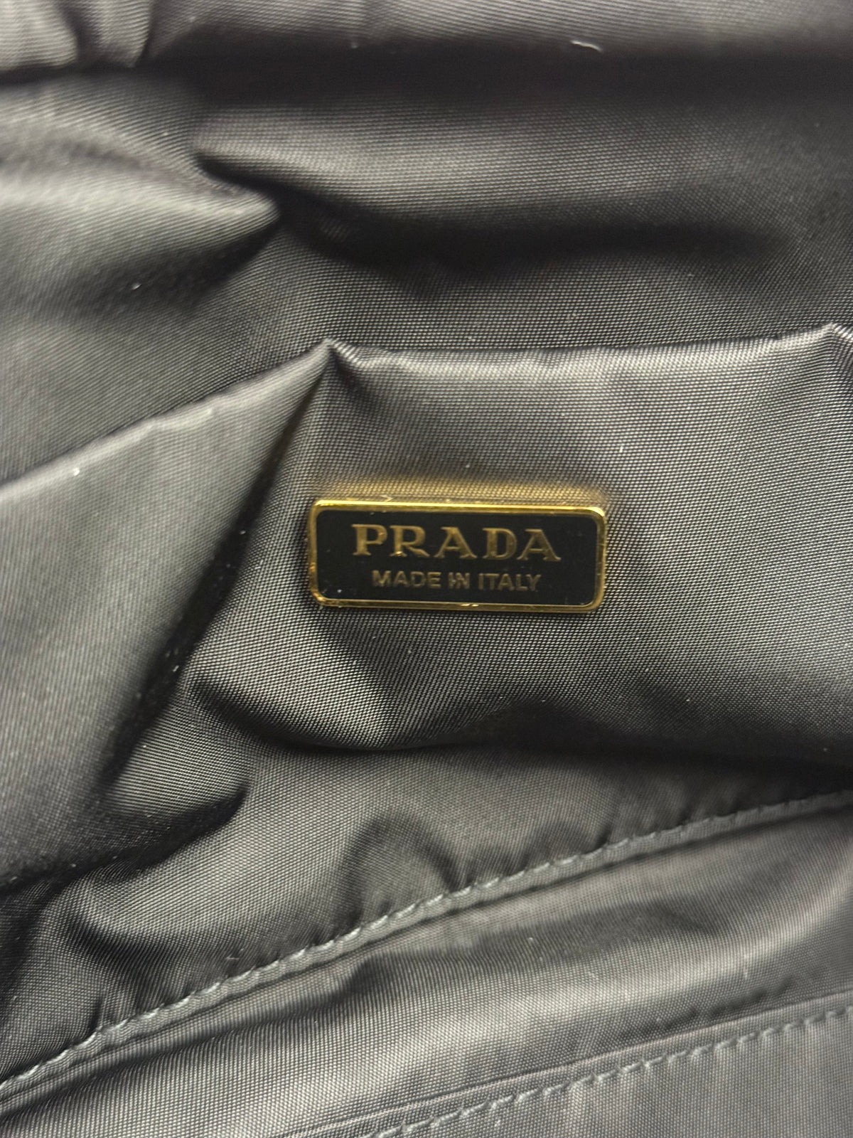 Prada Black Explore Re-Nylon Medium Shoulder Bag