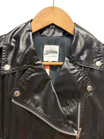 Jean Paul Gaultier Glossy Black Sept Premieres Jacket