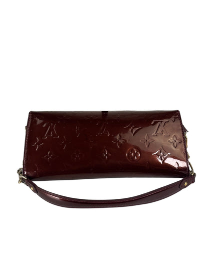 Louis Vuitton Burgundy Monogram Vernis Sunset Boulevard Shoulder Bag