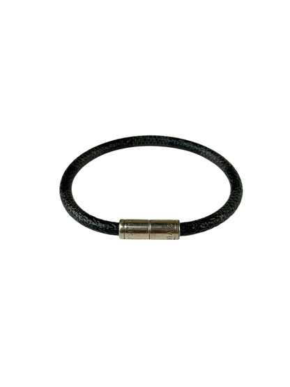 Louis Vuitton Damier Graphite Keep It Bracelet