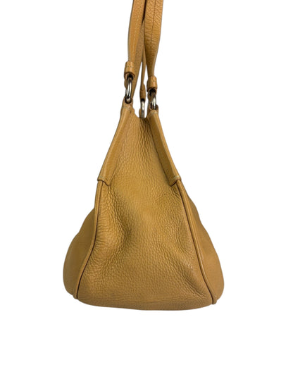 Prada Beige Leather Shoulder Bag