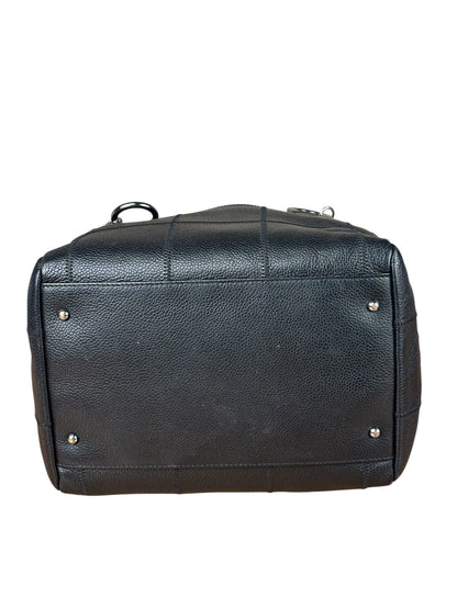 Chanel Black Caviar Chocolate Bar Shoulder Bag