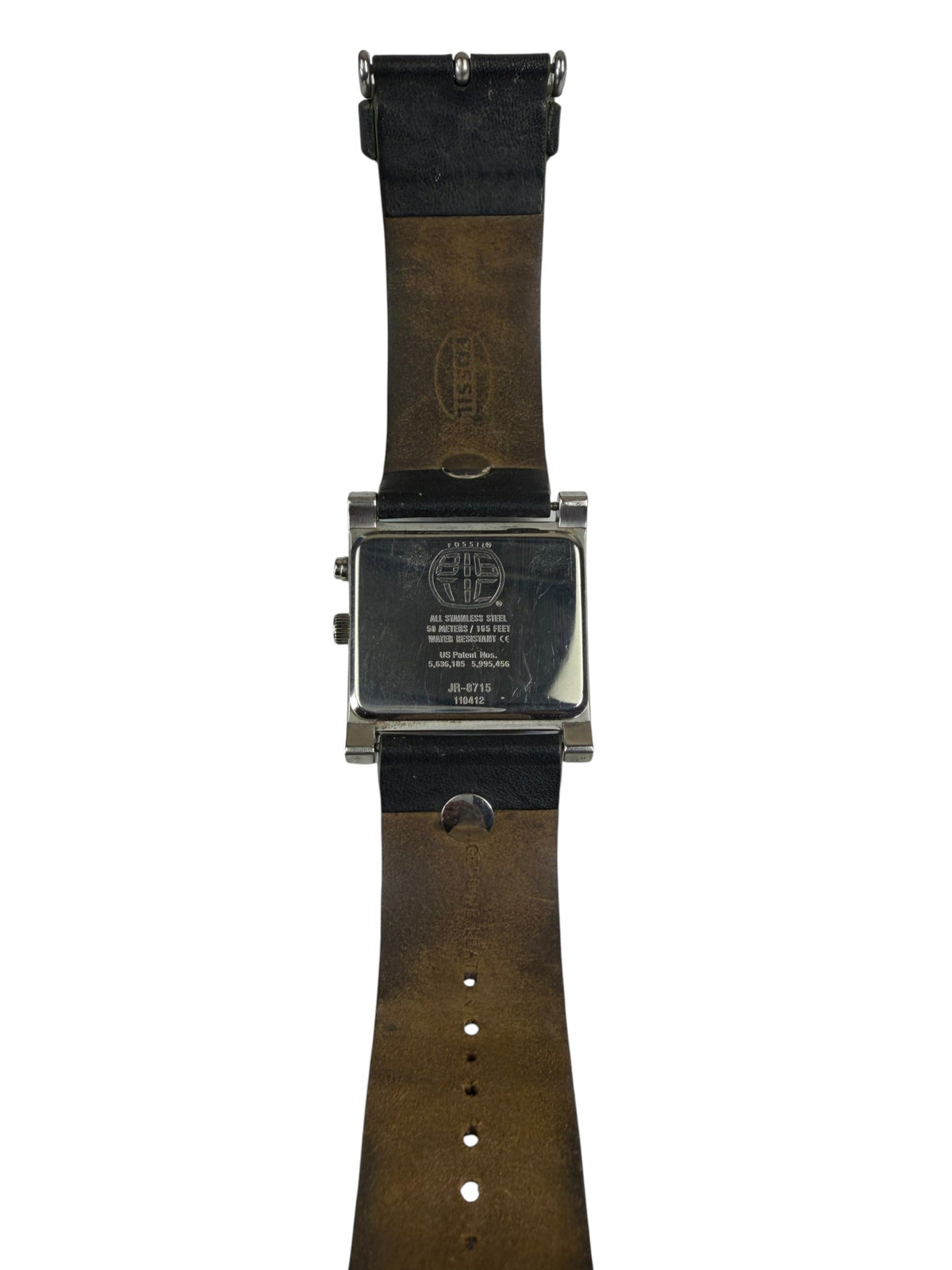 Fossil Big Tic Perspectre Watch Leather Strap