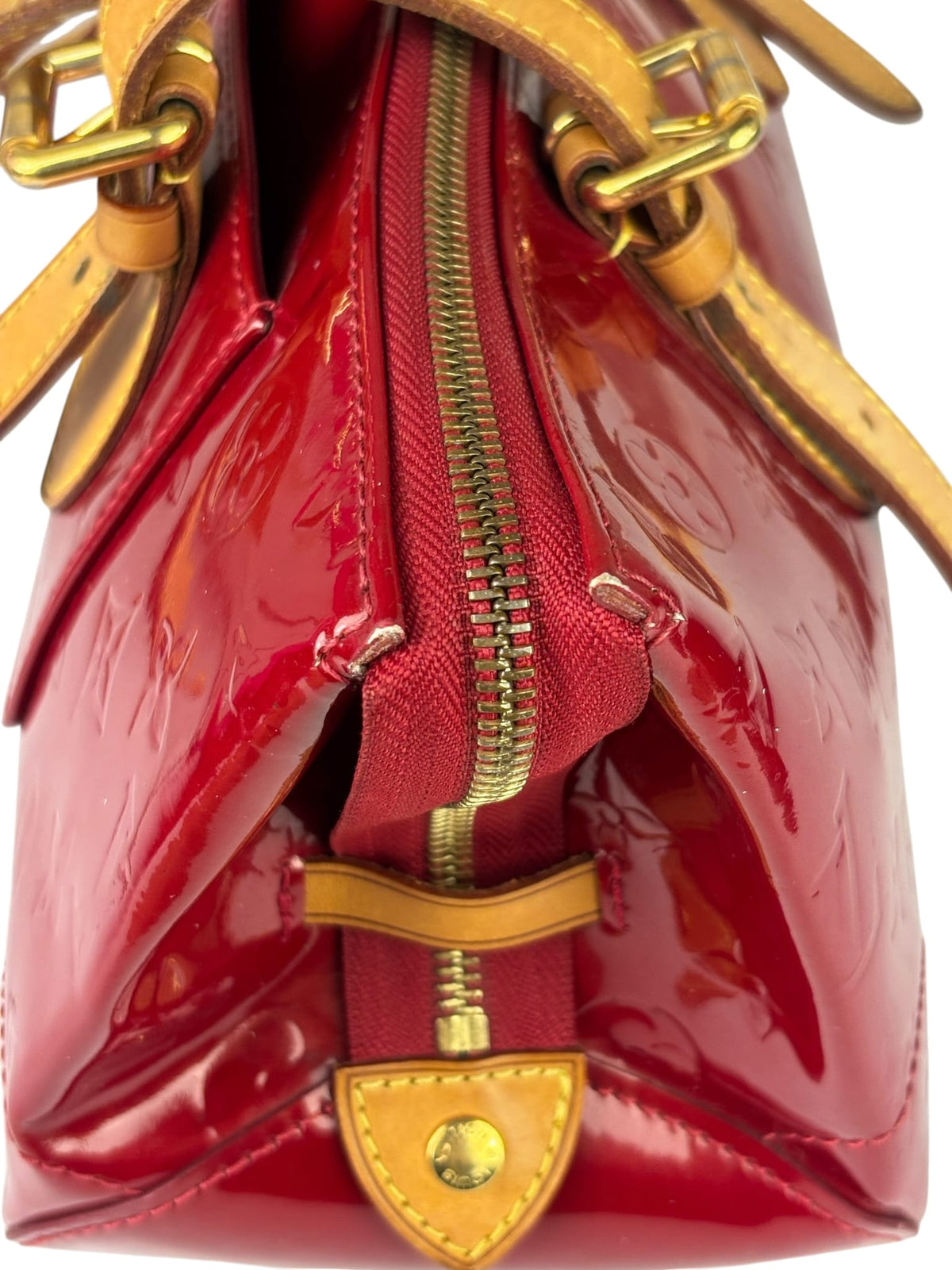 Louis Vuitton Monogram Red Vernis Rosewood Ave