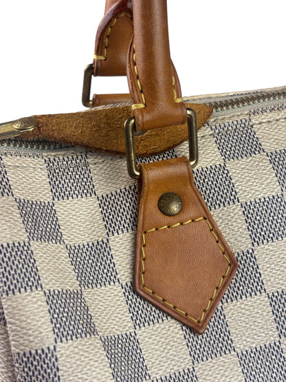 Louis Vuitton Diamier Azur Speedy 25