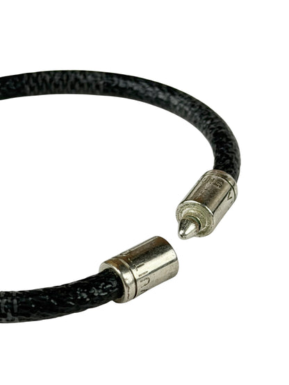 Louis Vuitton Damier Graphite Keep It Bracelet