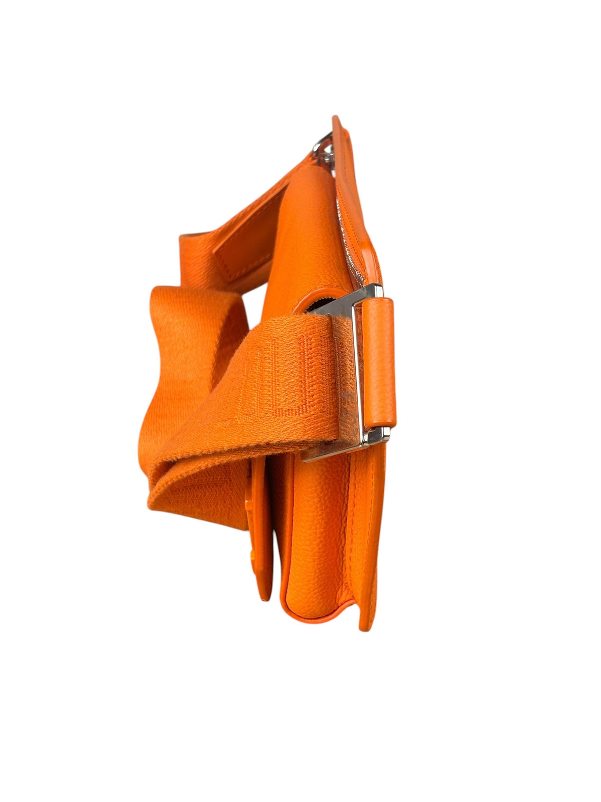 Louis Vuitton Aerogram Takeoff Leather Sling Bag Orange