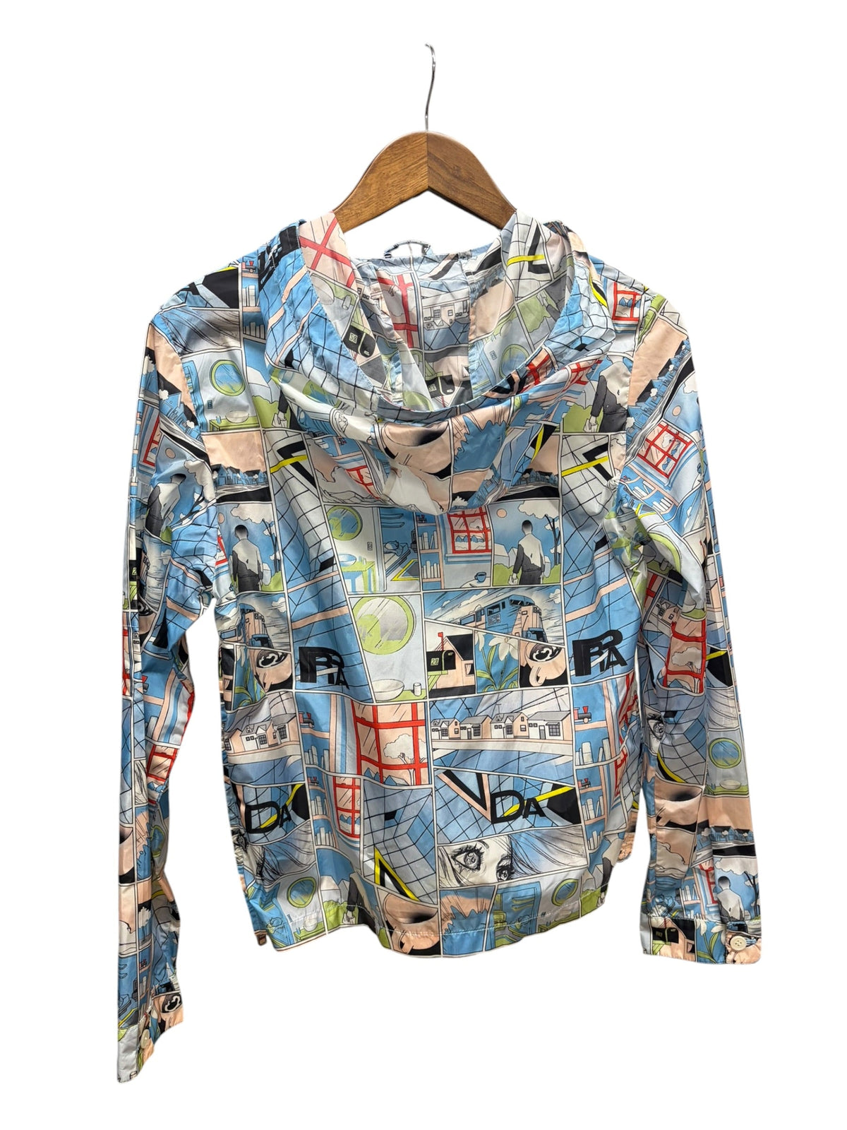 Prada  Multicolor Graphic Comic-Print Jacket