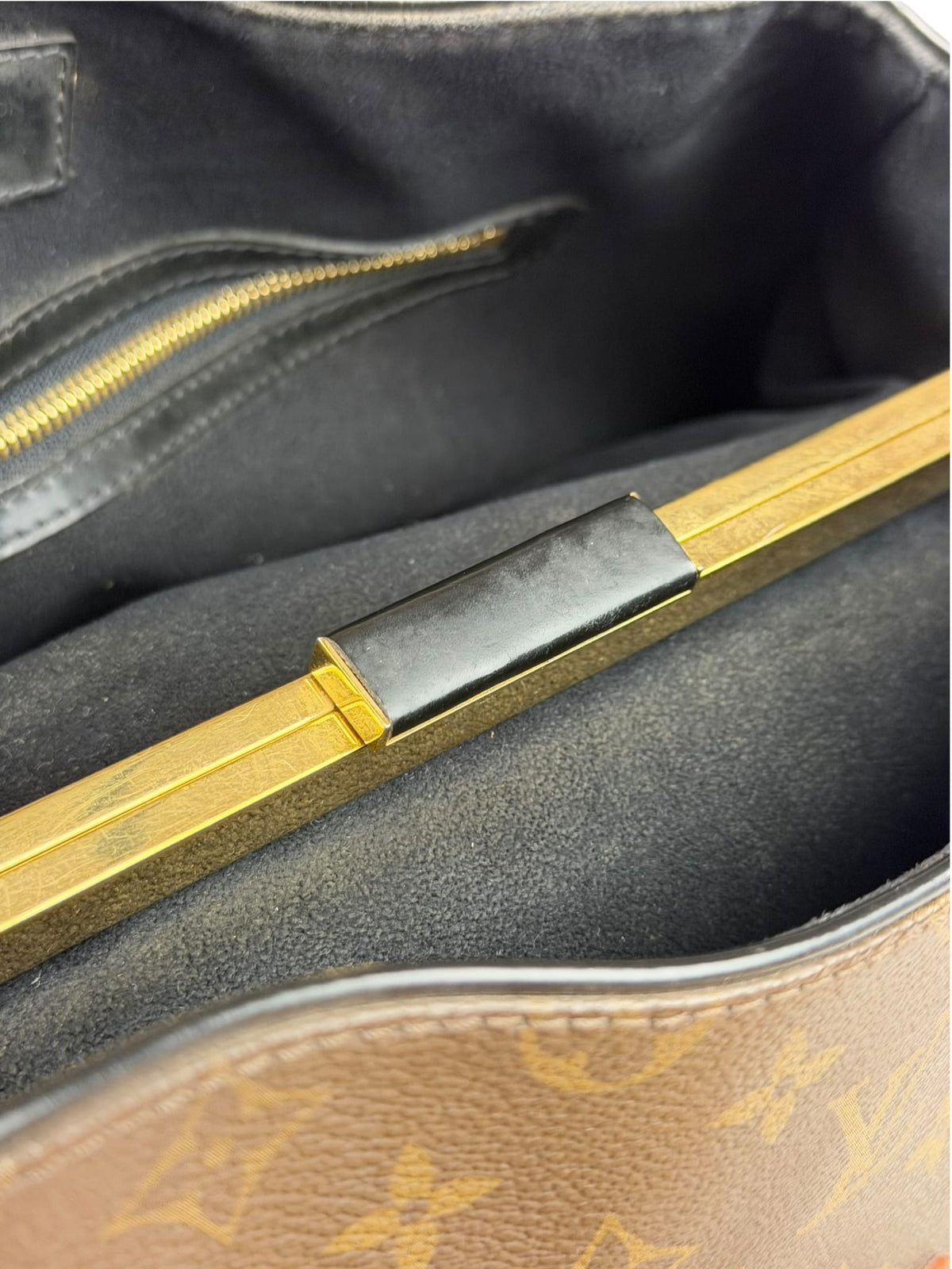 Louis Vuitton Limited Edition Brown/Black  Monogram Mirage Griet Handbag