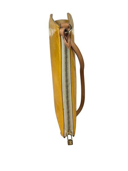 Louis Vuitton Yellow Vernis Lexington Pochette