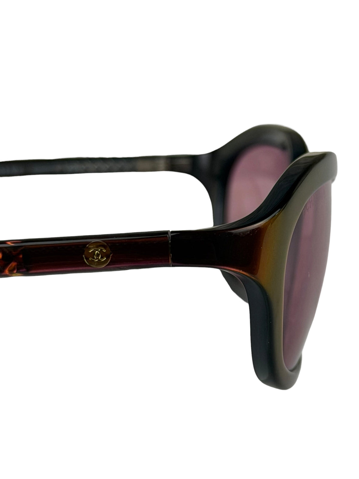 Chanel Vintage Pink Tinted Gradient Reading Sunglasses