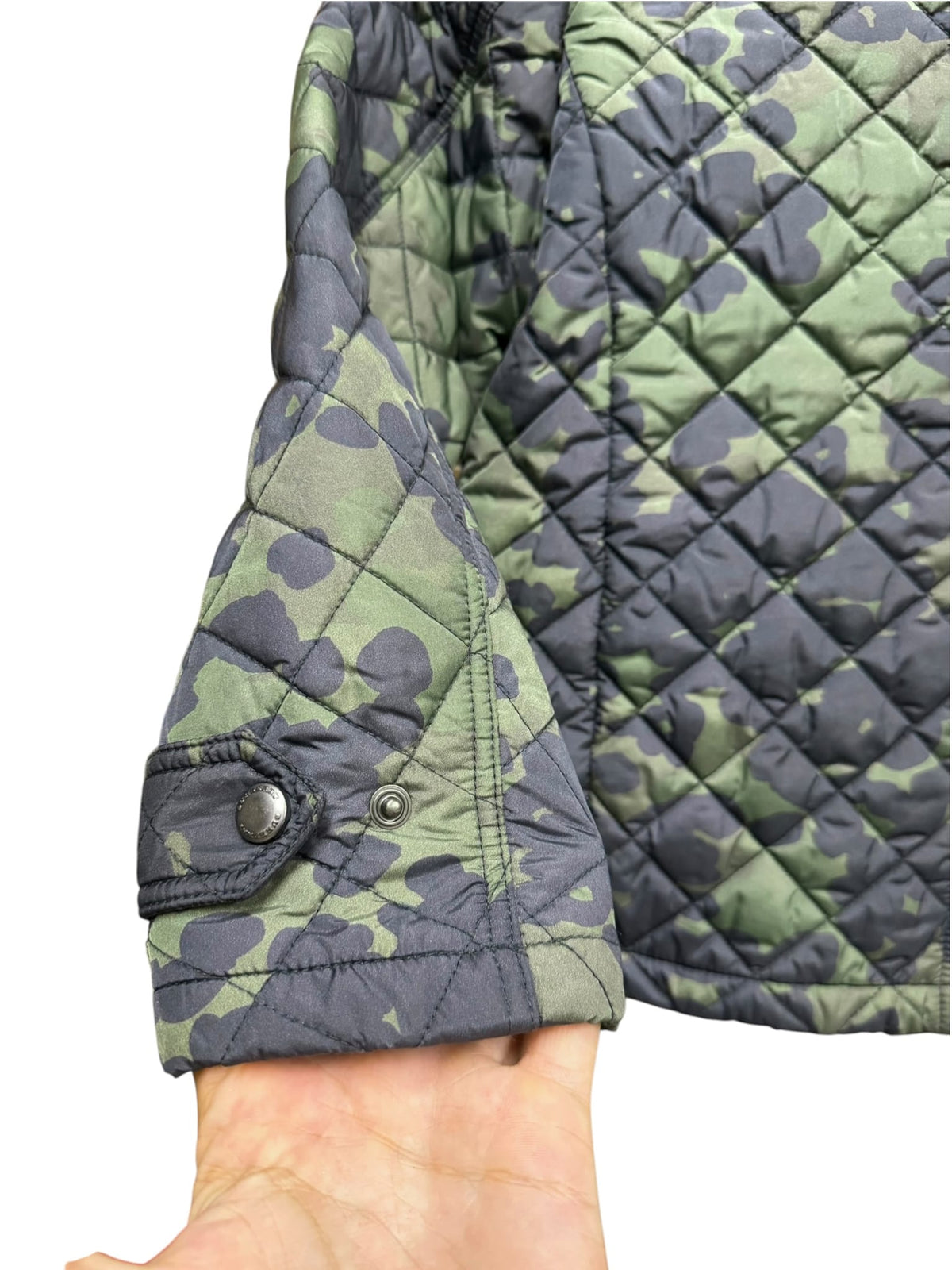 Burberry Kids Camo Quilted Puffer Jacket