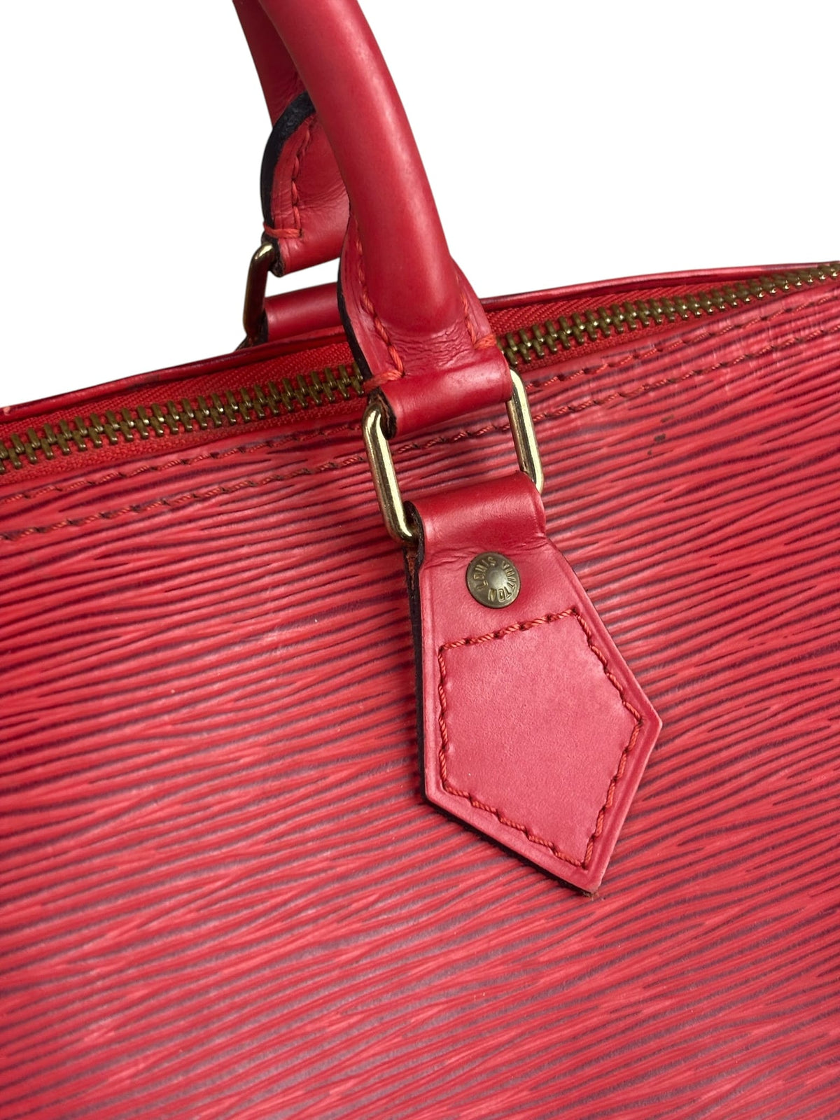 Louis Vuitton Red Epi Leather Speedy 30