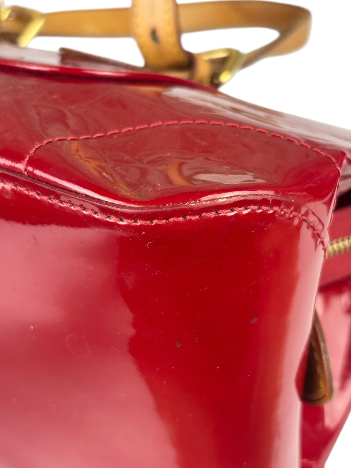 Louis Vuitton Monogram Red Vernis Rosewood Ave