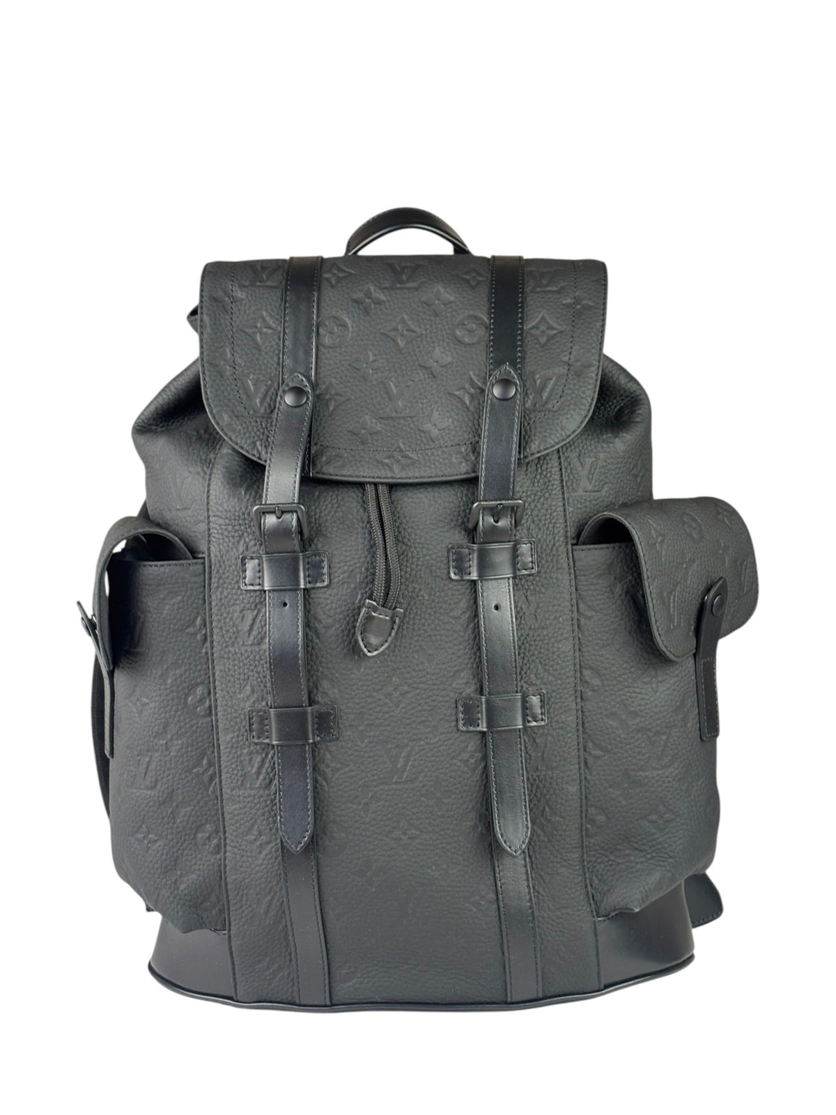 Louis Vuitton Monogram Taurillon Christopher MM Backpack