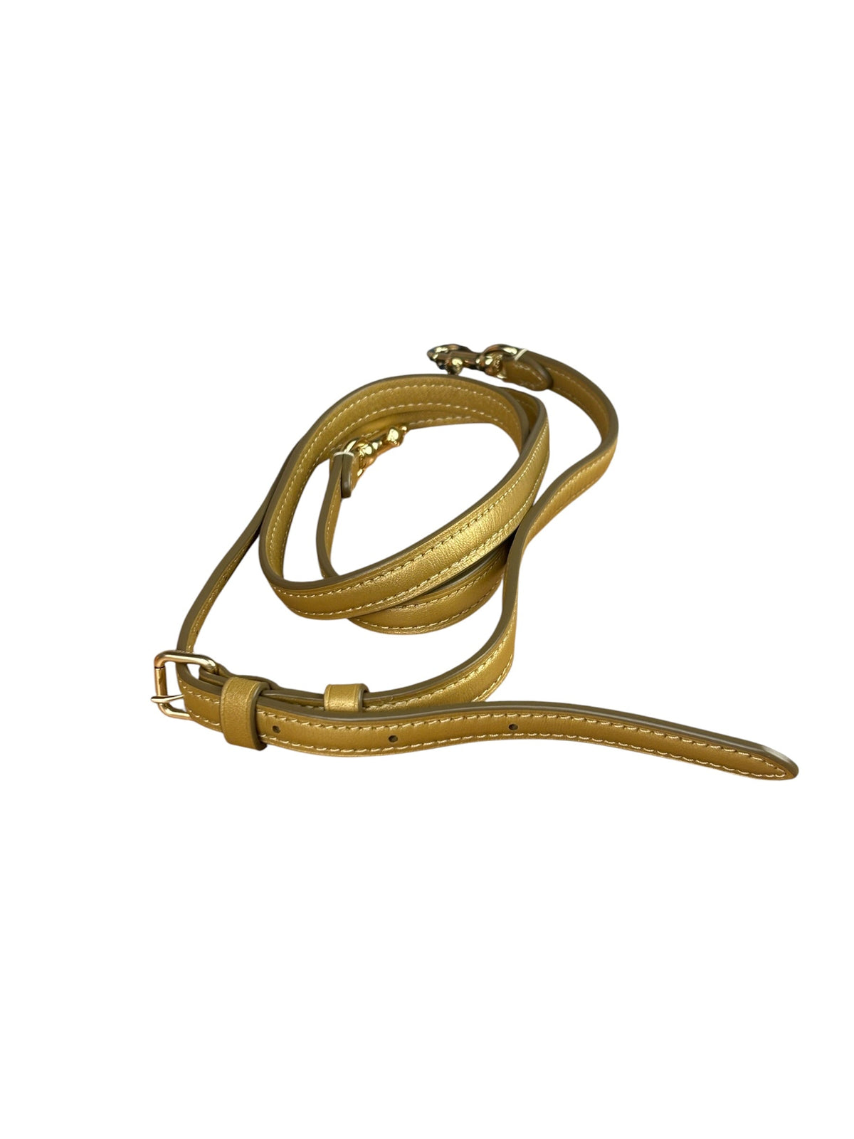 Coach Yellow Gold Mini Bucket Crystal Two-Way Bag