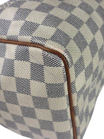 Louis Vuitton Diamier Azur Speedy 25