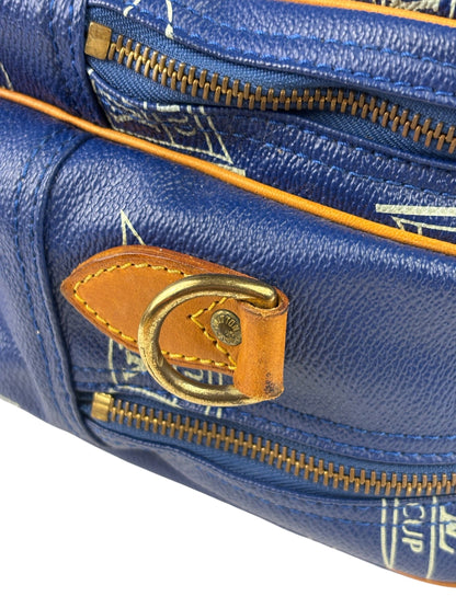 Louis Vuitton Vintage Blue LV Cup Sac Cowes Messenger
