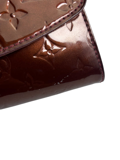 Louis Vuitton Burgundy Monogram Vernis Sunset Boulevard Shoulder Bag