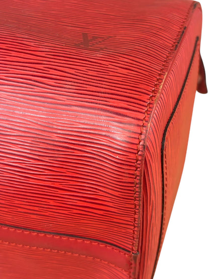 Louis Vuitton Red Epi Leather Speedy 30
