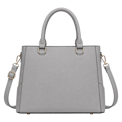 Orelza Grey Elegance Women’s Satchel Handbag