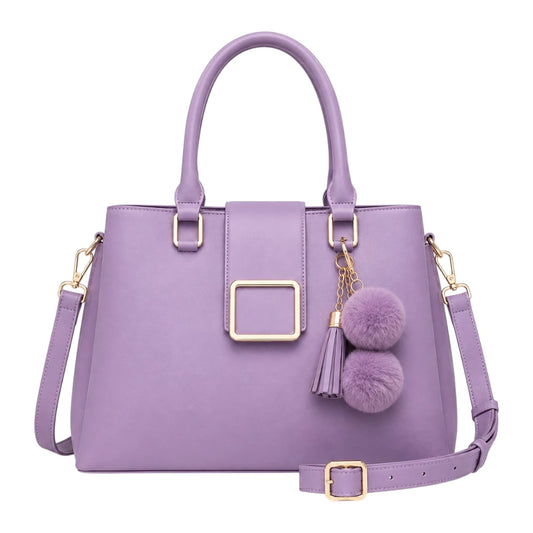 Orelza Lavender Charm Women’s Satchel Handbag