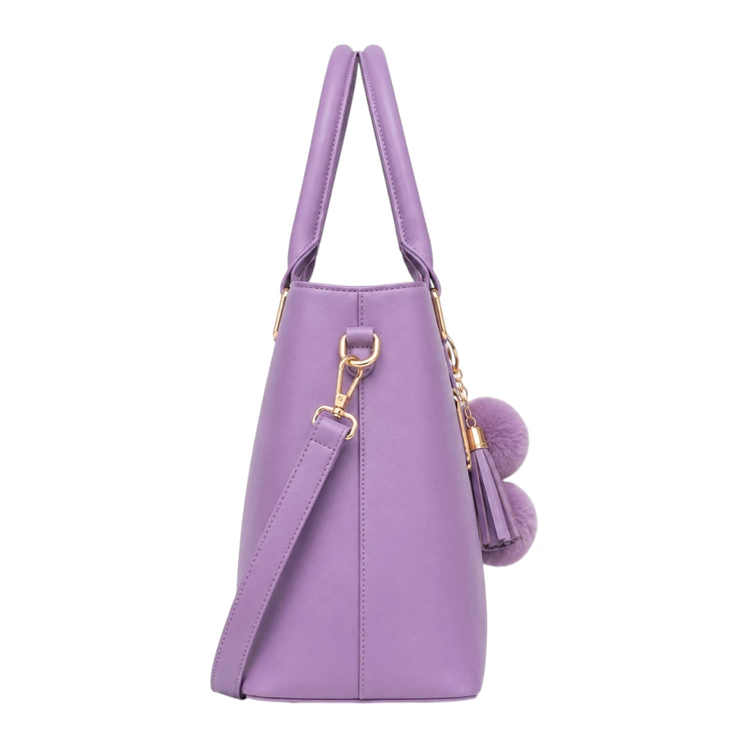 Orelza Lavender Charm Women’s Satchel Handbag