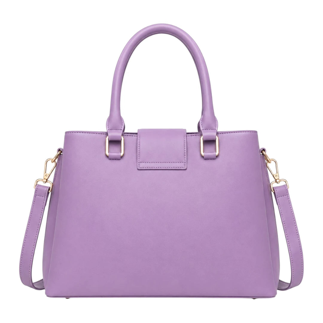 Orelza Lavender Charm Women’s Satchel Handbag
