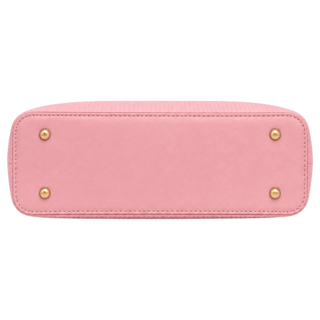 Orelza Pink Line Women’s Satchel Handbag