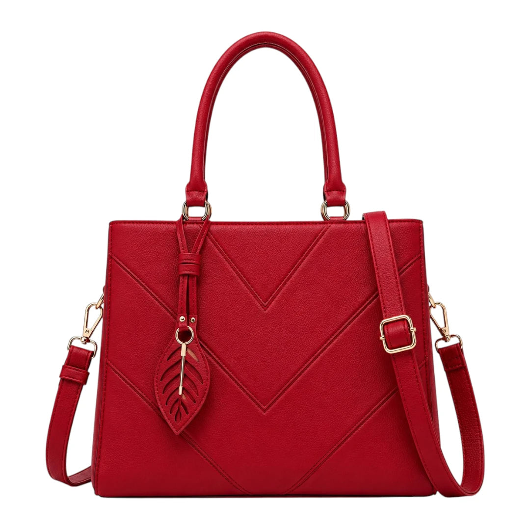 Orelza Red Edge Women’s Satchel Handbag
