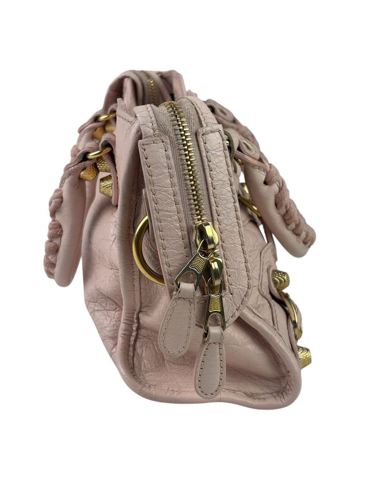 Balenciaga Pink Leather Le City Two-Way Bag