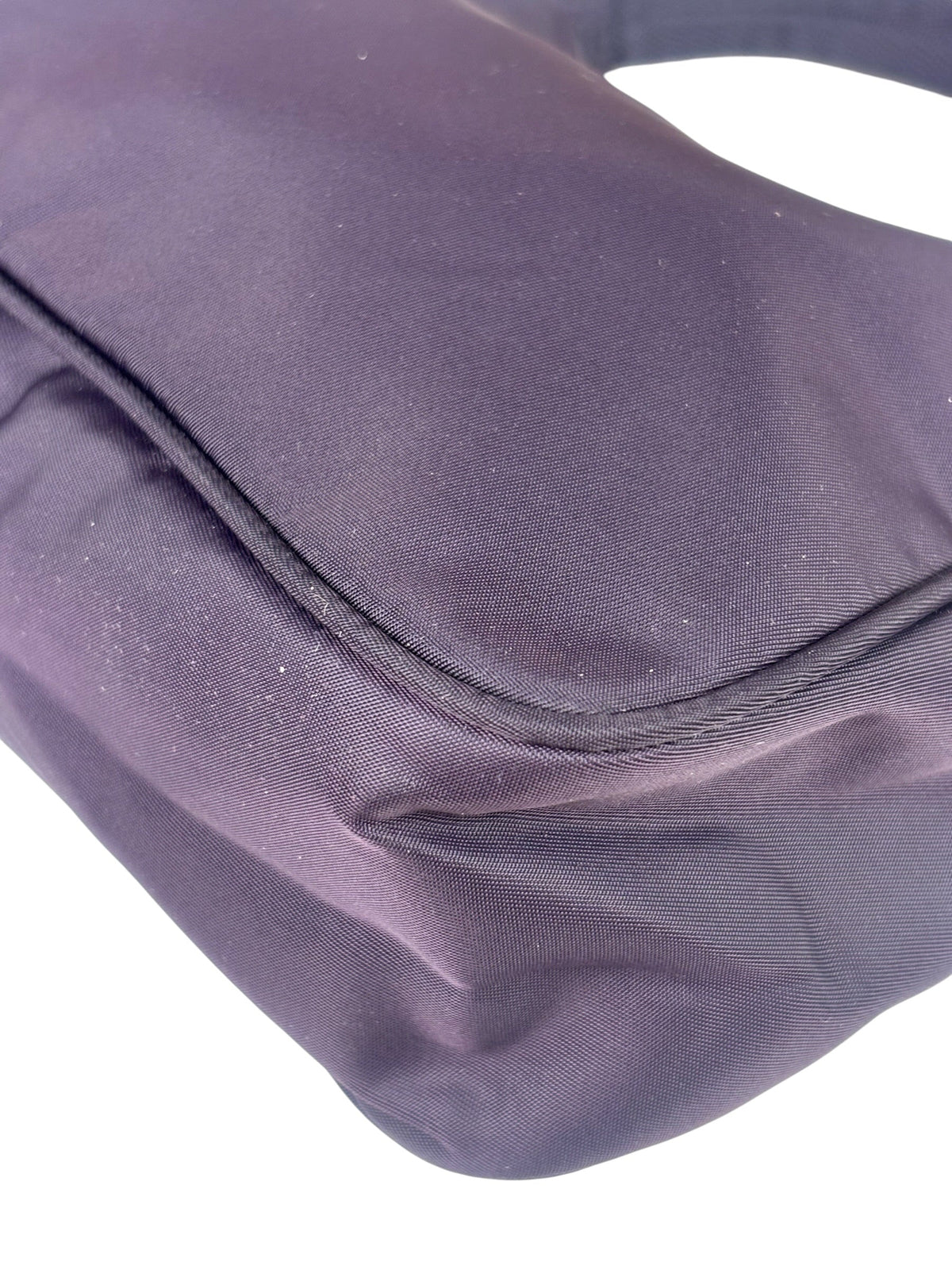 Prada Purple Tessuto Nylon Pochette