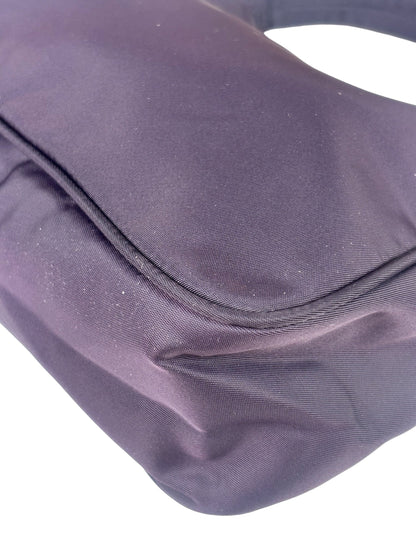 Prada Purple Tessuto Nylon Pochette