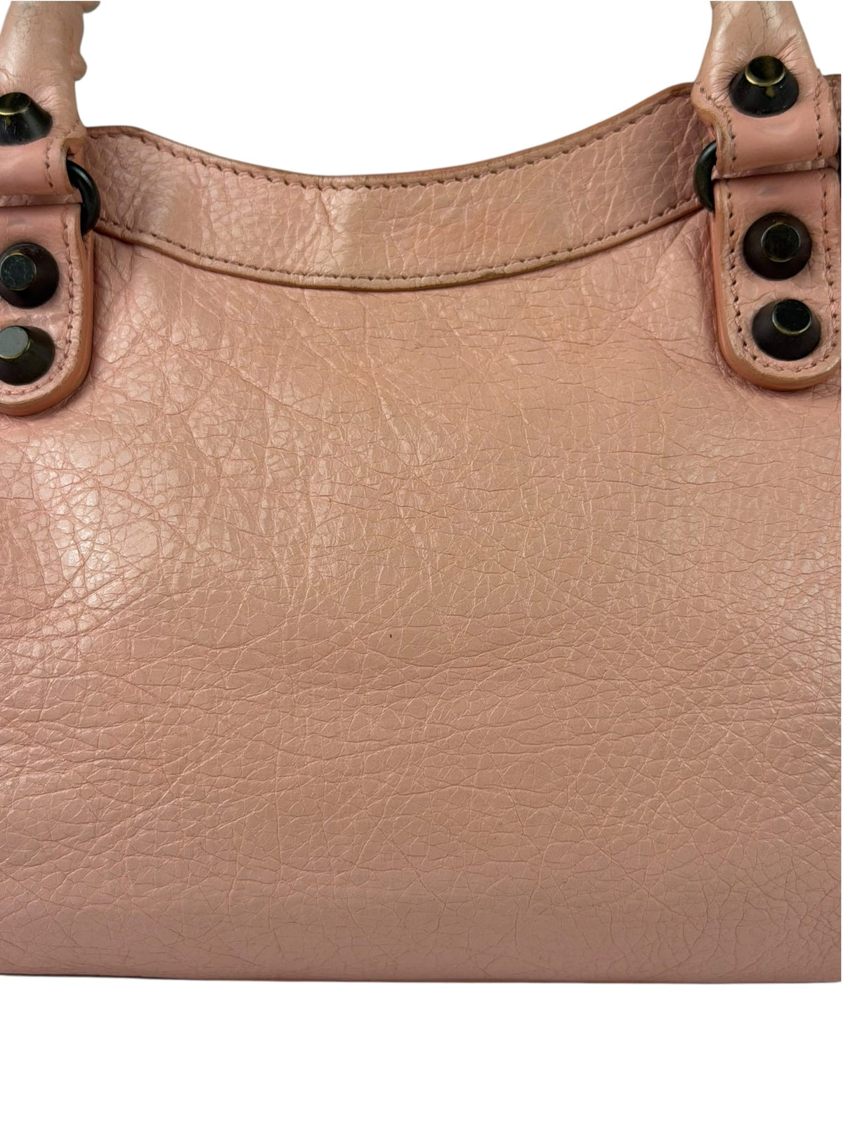Balenciaga Rose Peach Le City Two-Way Bag