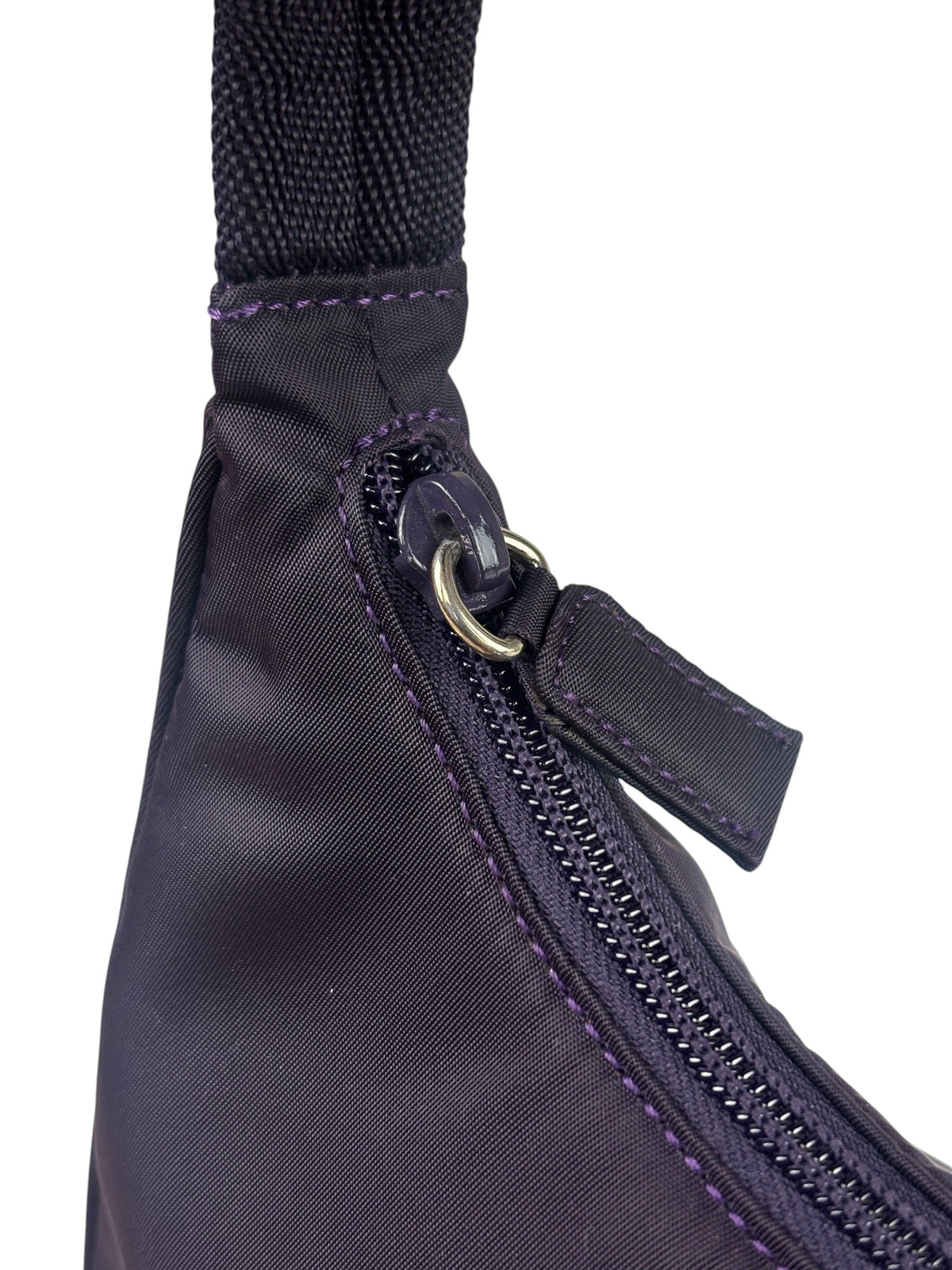 Prada Purple Tessuto Nylon Pochette