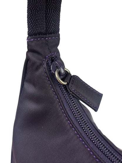 Prada Purple Tessuto Nylon Pochette