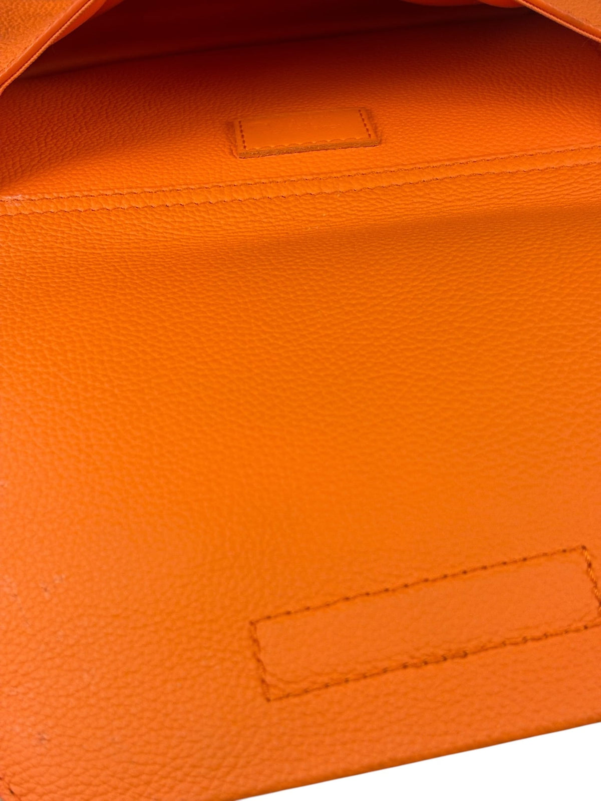 Louis Vuitton Aerogram Takeoff Leather Sling Bag Orange